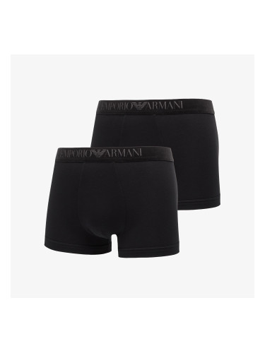 Боксерки EA7 Emporio Armani Bottom Trunk 2-Pack Black/ Black XL