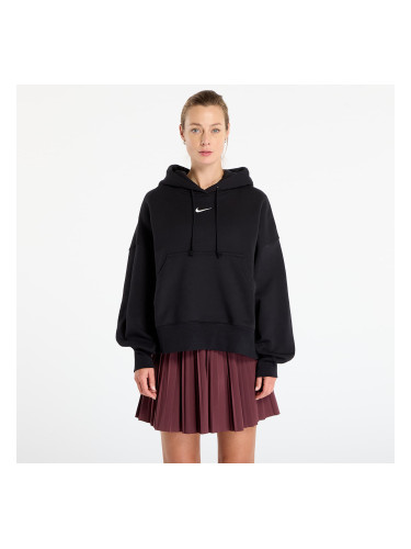 Суитшърт Nike Sportswear Phoenix Fleece Women's Over-Oversized Pullover Hoodie Black/ Sail XS