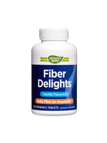 Fiber Delights® 60 дъвчащи таблетки | Nature’s Way