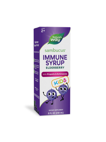 Sambucus Immune Syrup for Kids / Самбукус Immune сироп с ехинацея за деца х 240 ml Nature’s Way