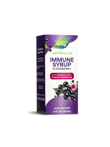 Sambucus Immune Syrup/ Самбукус Immune сироп х 120 ml Nature’s Way