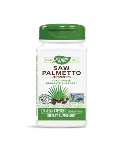 Saw Palmetto Berries/ Сао палмето (плод) 585 mg x 100 капсули Nature’s Way