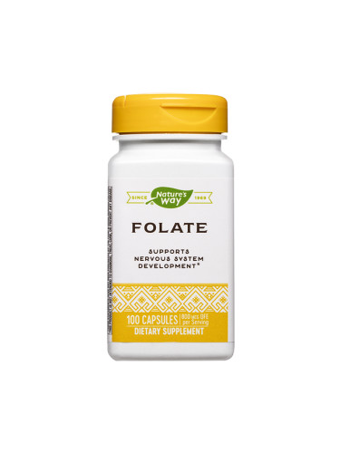 Фолат 100 капсули | Nature’s Way