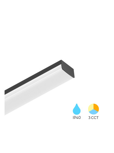 LED лампа, PROLINE, 36W, 230VAC, 4320lm, 3в1 цвята, IP40, 60x1190x36mm, BN20-11281