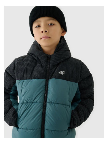 Boys' winter jacket 4F