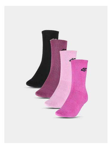 Girls' Socks 4F F393 (4pack)