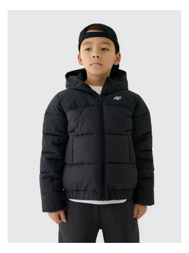Boys' winter jacket 4F