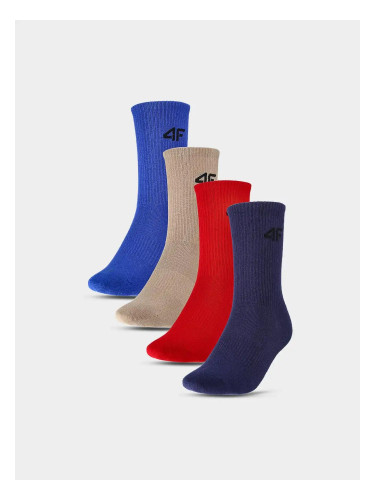 Boys' Socks 4F M390 (4pack)