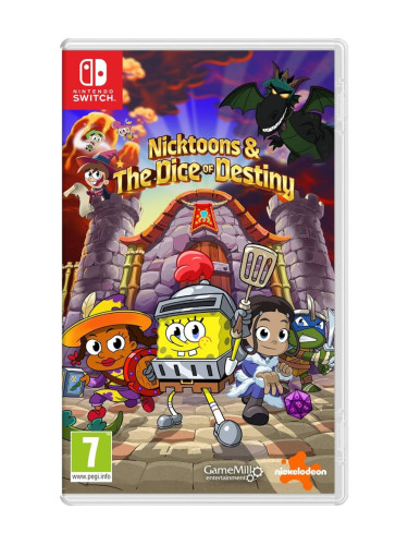 Игра Nicktoons &amp; The Dice of Destiny за Nintendo Switch