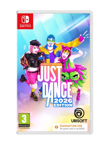 Игра Just Dance 2026 - Код в кутия за Nintendo Switch