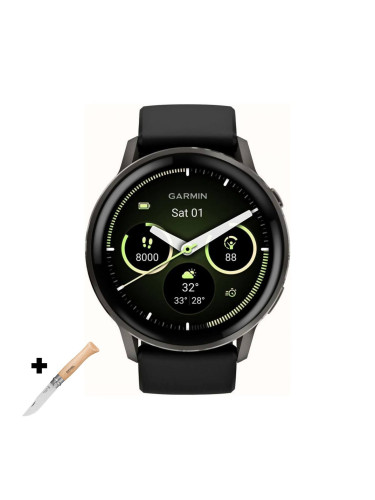 Смарт часовник Garmin Venu 4 Amoled 45 мм Gorilla 3 Slate/Black 010-03014-00