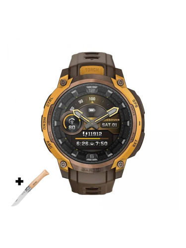 Смарт часовник Garmin Instinct Crossover Amoled 47 мм Sapphire Bronze/Sunburst 010-03398-01