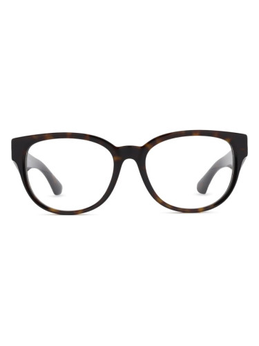 Burberry 0BE2410 3002 53 - диоптрични очила, квадратна, дамски, кафяви