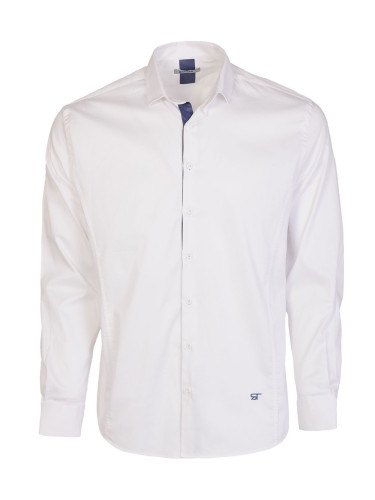 Мъжка бяла риза класическа