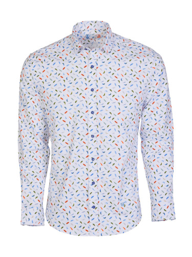 Мъжка риза с ефектен дизайн