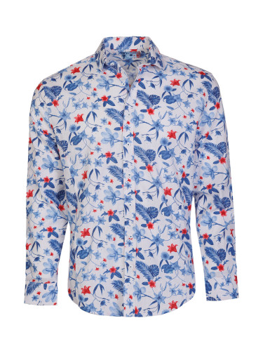 Мъжка риза с ефектен дизайн