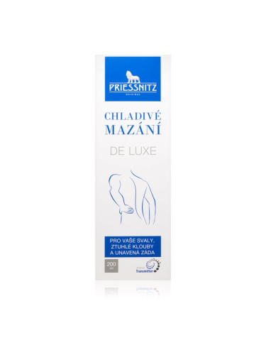 Priessnitz Cooling gel De Luxe охлаждащ масажен гел за мускули и стави 200 мл.