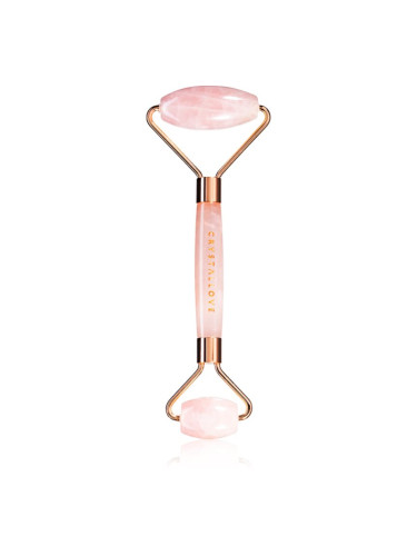 Crystallove Rose Quartz Roller масажно валяче за лице 1 бр.