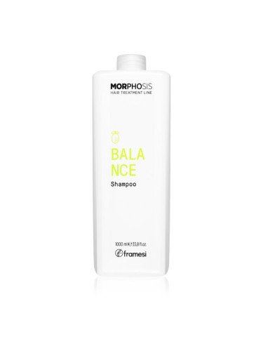 Framesi Morphosis Balance почистващ шампоан за мазна коса и мазен скалп 1000 мл.