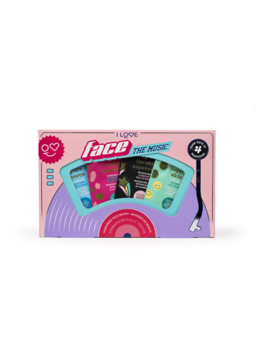 I Love Face the Music подаръчен комплект за лице