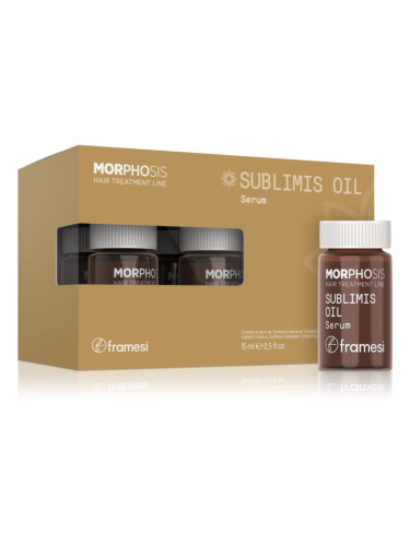 Framesi Morphosis Sublimis Oil интензивен хидратиращ серум За коса 6x15 мл.