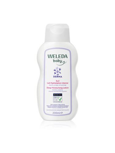 Weleda Baby Derma хидратиращо мляко за детска кожа 200 мл.