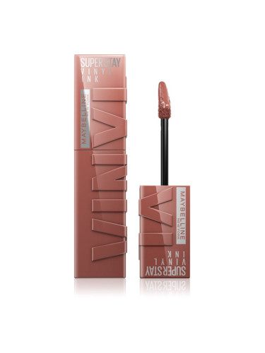 MAYBELLINE NEW YORK SuperStay Vinyl Ink дълготрайно течно червило 120 Punchy 4.2 мл.