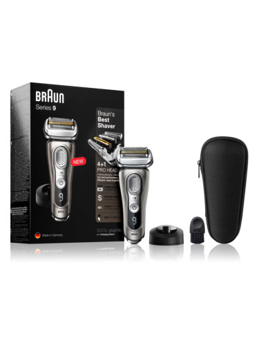 Braun Series 9 9325s Graphite with Charging Stand машинка за бръснене 9325s graphite 1 бр.