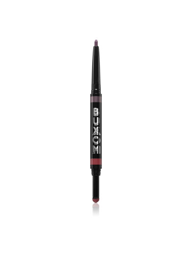 Buxom FLIP SIDE DUAL-ENDED EYELINER & SHADOW кремообразни сенки за очи и очна линия с молив цвят Burgundy Bestie 0.78 гр.