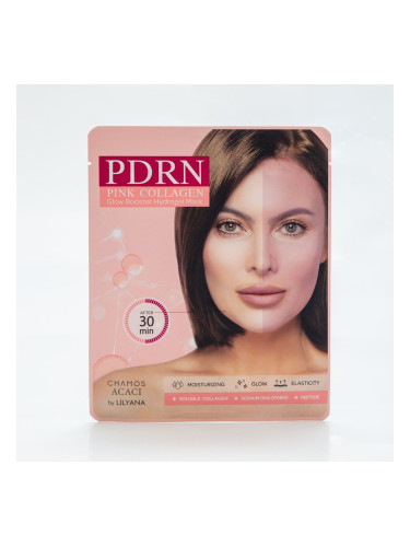 PDRN Озаряващ Бустер - Абсорбираща Хидрогел Маска Chamos ACACI by Lilyana