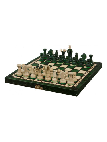  Шах Sunrise - Small King's Chess, зелен