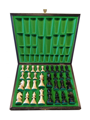  Дървени фигури за шах Sunrise - Staunton No. 5