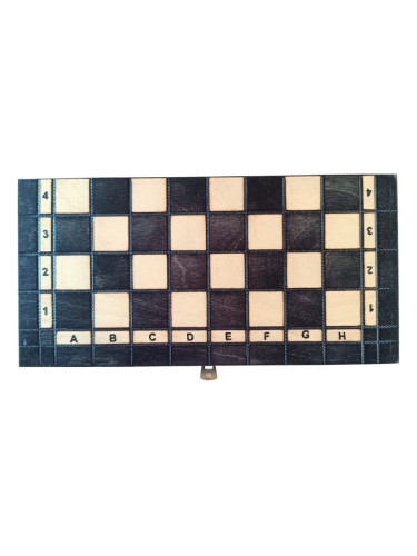  Шах Sunrise - Pearl Small Chess, черен (36 x 36 cm)