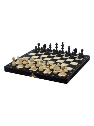  Магнитен шах Sunrise - Magnetic Small Chess, черен (28 x 28 cm)