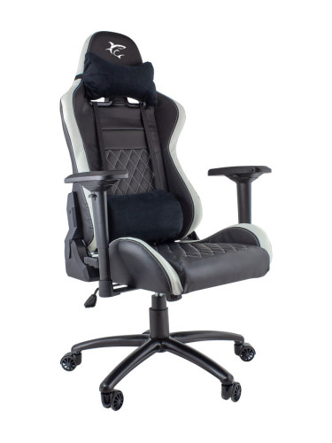  Гейминг стол White Shark - NITRO GT, черен/бял