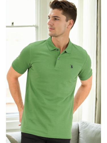 T9561 DEWBERRY MEN'S T-SHIRT-LIGHT KHAKI