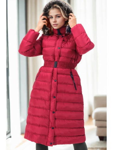 Z9779 DEWBERRY WOMEN'S COAT-BURGUNDY