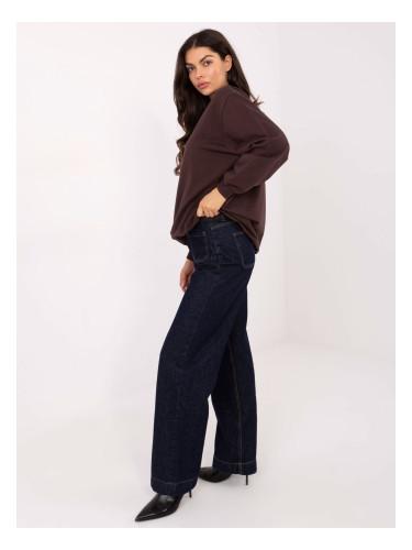 Sweatshirt-RV-BL-5185.70P-dark brown