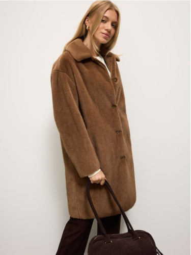 Mohito - Oversize палто - кафяво