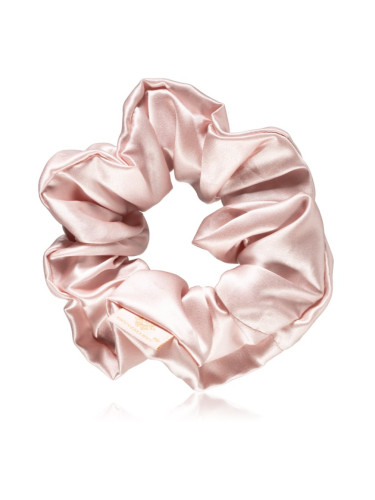 Crystallove Silk Scrunchie копринен ластик за коса Rose 1 бр.