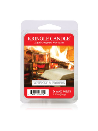Kringle Candle Whiskey & Embers восък за арома-лампа 64 гр.