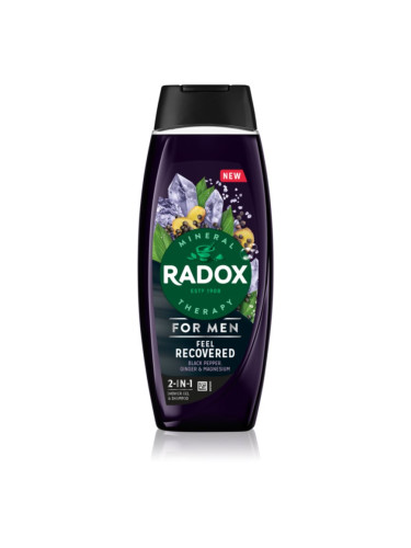 Radox Feel Recovered душ-гел за мъже 2 в 1 450 мл.