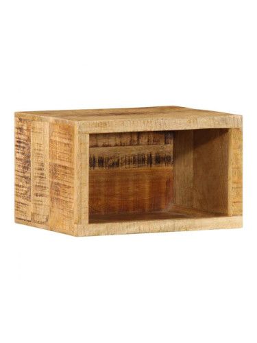 Sonata H Нощен шкаф Кафяво 40 x 30 x 25 см Масивна дървесина от манго