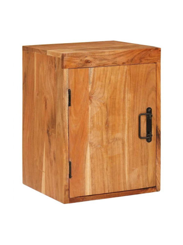 Sonata H Нощно шкафче Кафяво 35 x 33 x 48 см Солидно дърво акация