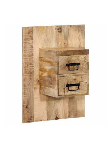 Sonata H Нощно шкафче 60x32x80 cm Масивна груба дървесина Манго