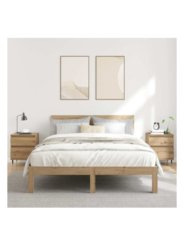 Sonata H Нощни шкафчета 2 бр дъб артизан 40x35x50 см инженерно дърво