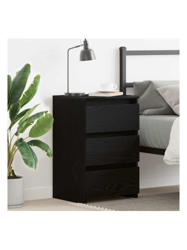 Sonata H Нощен шкаф Черен дъб 40 x 35 x 62.5 см Инженерно дърво