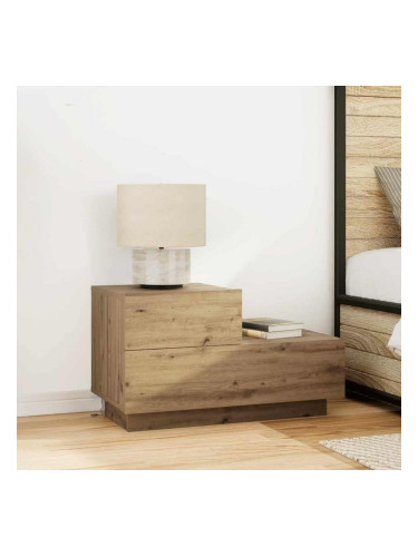 Sonata H Нощно шкафче дъб артизан 70 x 36 x 40.5 см Инженерно дърво