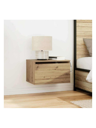 Sonata H Стенен шкаф за нощно шкафче дъб артизан 50 x 36 x 30 см