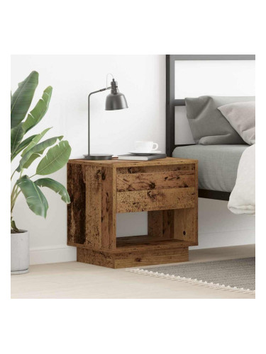 Sonata H Нощна маса Старо дърво 45 x 34 x 44 см Инженерно дърво